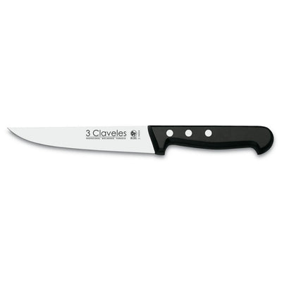 CUCHILLO TRES CLAVELES # 937 INOX MGO ABS 15,5CMS COCINA