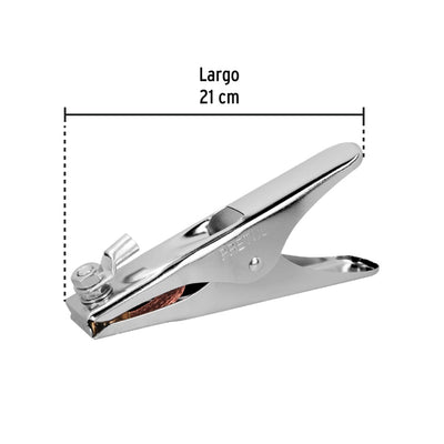 PINZA PARA TIERRA PRETUL (TRUPER) 500 A # PTI-500P  (24235)
