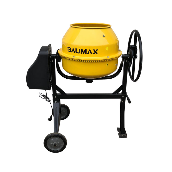 Betonera Baumax 130 Litros Armada - Mezcladora de Hormigón Eléctrica