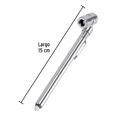 MEDIDOR DE PRESION PRETUL (TRUPER) CABEZA DOBLE 10-50 PSI  #MEA-50DP (20182)