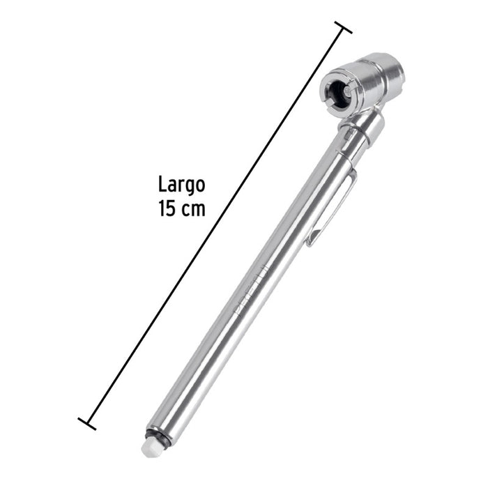 MEDIDOR DE PRESION PRETUL (TRUPER) CABEZA DOBLE 10-50 PSI  #MEA-50DP (20182)