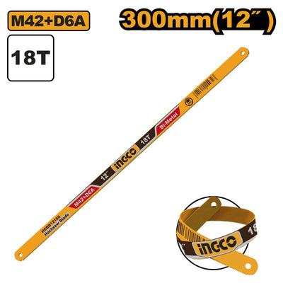 HOJA DE SIERRA INGCO P/METALES BIMETALICA 12 - 18 DTES. #  HSBB12186