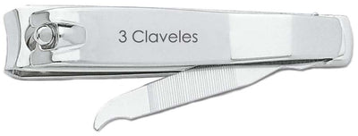 CORTAUÑAS TRES CLAVELES # 80371- 8 CMS. JGO. 12 PZAS. C/LIMA