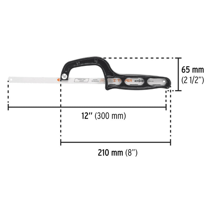 ARCO SIERRA PRETUL (TRUPER)  MINI # MAT-12P  (20002)