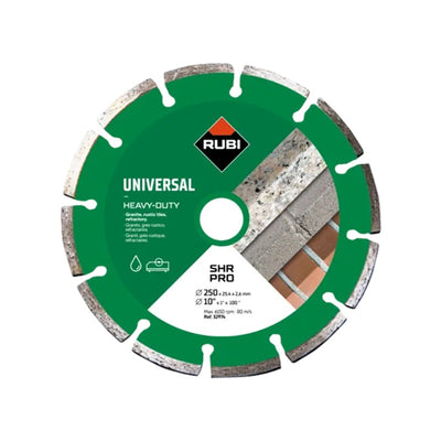 DISCO DIAMANTE RUBI SEGMENTADO # 32974  250 MM M14