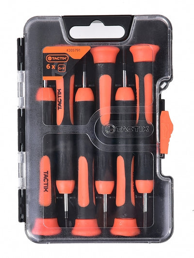 ATORNILLADOR TACTIX # 205791  PRECISON - 6 PZAS.