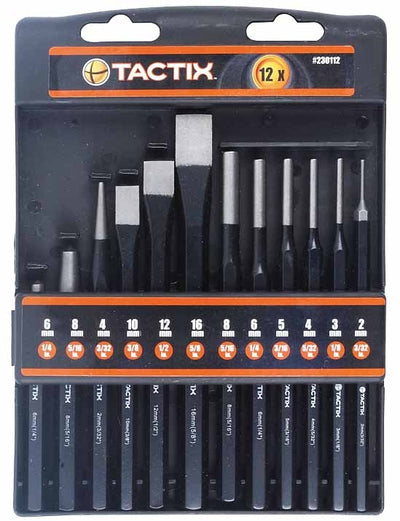 CINCEL Y PUNTO TACTIX # 230112 - JGO. 12 PZAS.