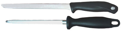CUCHILLO TRES CLAVELES JAMONERO EVO 25 CM Y ASTIL 20 CM # 1721 (1699)