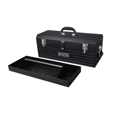 CAJA HERRAMIENTAS TACTIX #321101 METALICA C/BANDEJA 61 CM(OF)