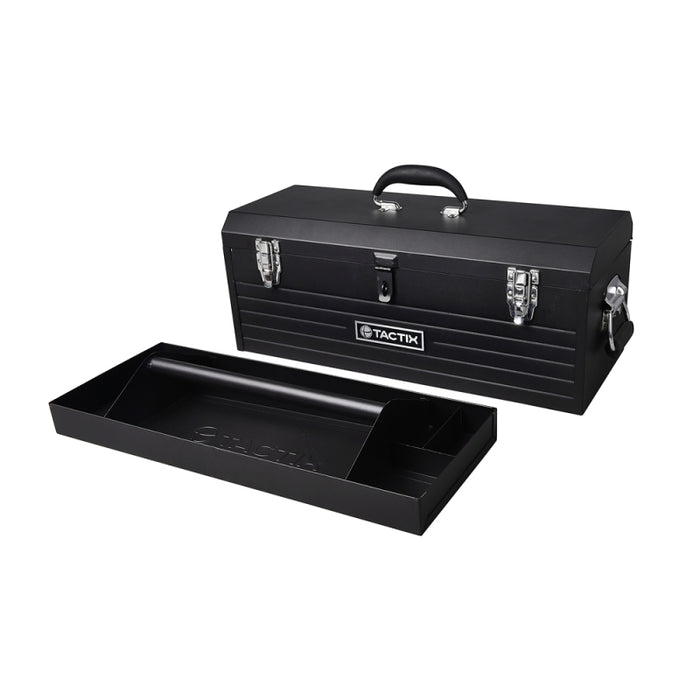 CAJA HERRAMIENTAS TACTIX #321101 METALICA C/BANDEJA 61 CM(OF)