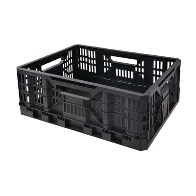 CAJA PLASTICA  PLEGABLE Y APILABLE TACTIX  #320230 - 48X35X18,3 CM