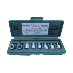Llave Dado Hans # 26410-8 1/4 Dr Jgo. 8 Pzs (Of)