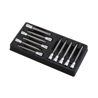 LLAVE DADO HANS 1/2 DR PTA. XZN-HEX.-TORX JGO. 11 PZS. # TT-46 (OF)