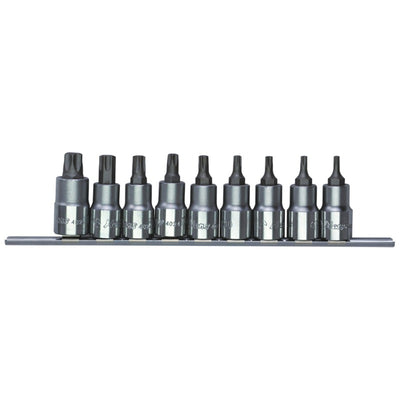 LLAVE DADO HANS 1/2 DR PUNTA TORX T30-70 JGO. 8 PZAS # 46024-8C (OF)