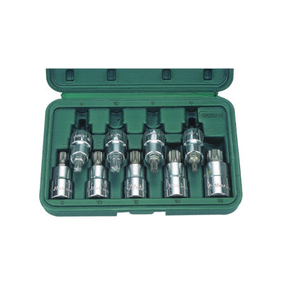 LLAVE DADO HANS 1/2 DR PUNTA SPLINE JGO. 9 PZS. # 46028-9 (OF)