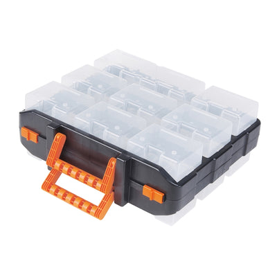 ORGANIZADOR TACTIX #320602  13 PLAST.DOBLE LADO 16 CAJAS EXTRAIBLES