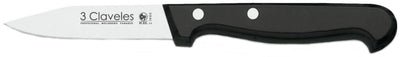 CUCHILLO TRES CLAVELES # 904 INOX MGO ABS   8CMS MONDADOR