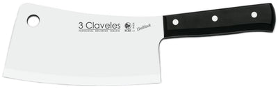 MACHETE TRES CLAVELES # 1194 INOX MANGO ABS 20CMS