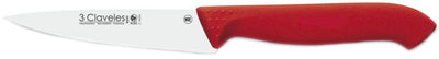 CUCHILLO TRES CLAVELES # 1338  PROFLEX MGO.ROJO 12 CMS COCINERO