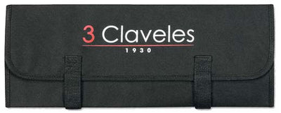 ESTUCHE TRES CLAVELES  P/CUCHILLOS # 1682  6 PZAS. C/VELCRO
