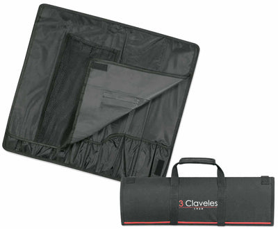 ESTUCHE TRES CLAVELES  P/CUCHILLOS # 1684 10 PZAS. CON ASAS
