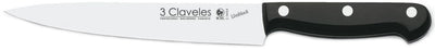 CUCHILLO TRES CLAVELES # 1148 INOX UNIBL 17CMS FILETEAR