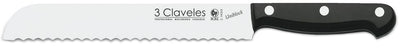 CUCHILLO TRES CLAVELES # 1120 INOX UNIBL  20cm PANERO