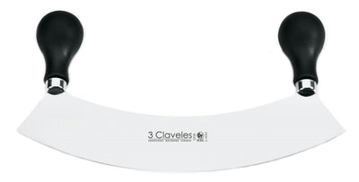 CUCHILLO TRES CLAVELES # 1211 INOX UNIBL 27 CMS DOS/MGOS P/VERDURA(OF)