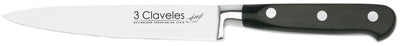 CUCHILLO TRES CLAVELES # 1561 INOX FORJADO EN CALIENTE FORGE FILETEAR 15CM