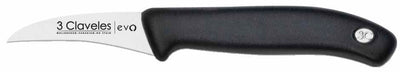 Cuchillo mondador Tres Claveles EVO de 6 cm para pelar