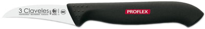 CUCHILLO TRES CLAVELES # 8291 INOX PROFLEX MONDADOR  6 CMS(OF)