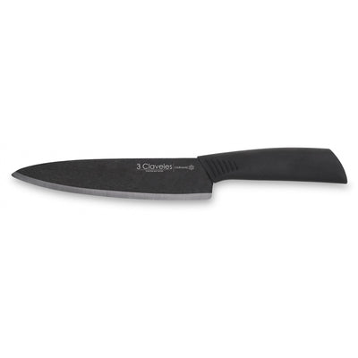 Cuchillo Tres Claveles # 1426 Ceramica Cocinero Mgo.Soft 20 Cms