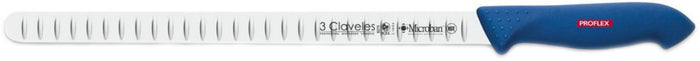 CUCHILLO TRES CLAVELES #8275 PROFLEX 30CMS MGO.AZUL P/SALMON(OF)