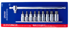 LLAVE DADO CROSSMAN  PTA.HEXAG.# 87-061 1/2 DR  JGO. 10 PZS  EN DISPLAY
