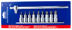 LLAVE DADO CROSSMAN TAMPER PROOF TORX # 87-063 1/2 DR  JGO.10 PZS EN DISPLAY