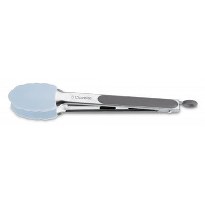 PINZA SILICONA DE COCINA TRES CLAVELES  # 4662 -  30 CMS