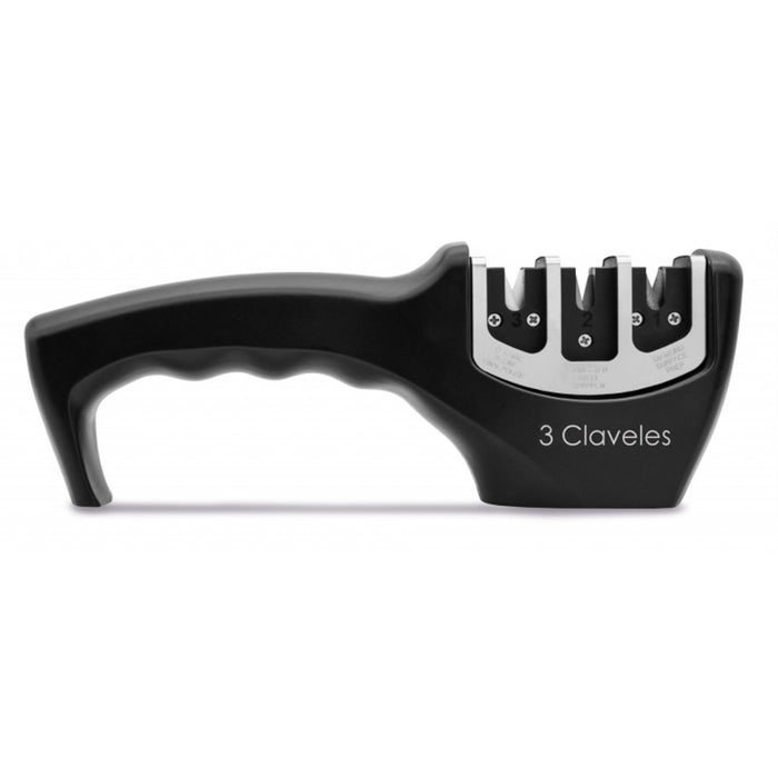 AFILADOR DE CUCHILLO  TRES CLAVELES # 9425 - 20 CMS.