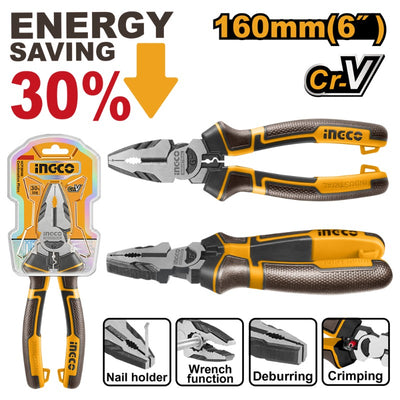 ALICATE UNIVERSAL INDUSTRIAL INGCO 160MM/6  # HHCP28160