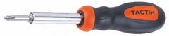 ATORNILLADOR TACTIX # 205387  PUNTA INTERCAMBIABLE - 6 PZAS(OF)