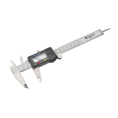 PIE DE METRO DIGITAL TACTIX # 245111 INOX. 150MM/6