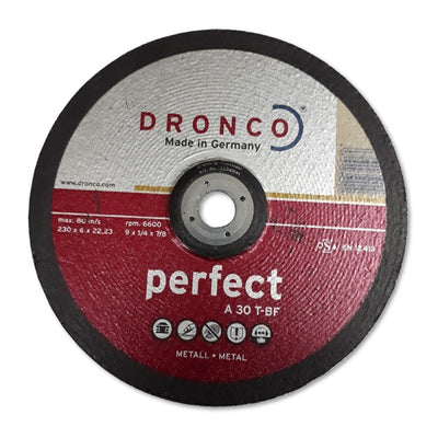 DISCO DESBASTAR  METAL DRONCO   9  X 1/4 (OF)