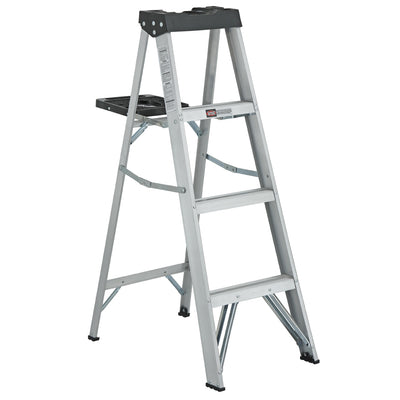 Escalera de tijera de Aluminio 1,22 m Sin Marca