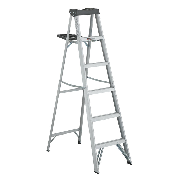 Escalera de Tijera de Aluminio 1,83 m - 6 Peldaños - 90 kg - Cuprum