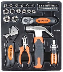 HERRAMIENTAS TACTIX # 900053 - 29 PZS. EN ESTUCHE(OF)