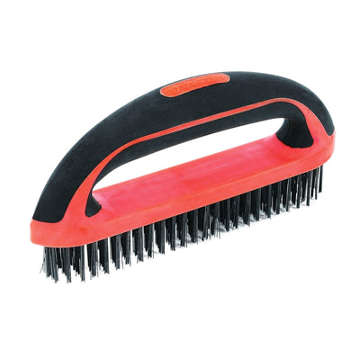 CEPILLO TACTIX # 315039  7.1/4 (210 MM) CERDA ALAMBRE C/MANGO EN D