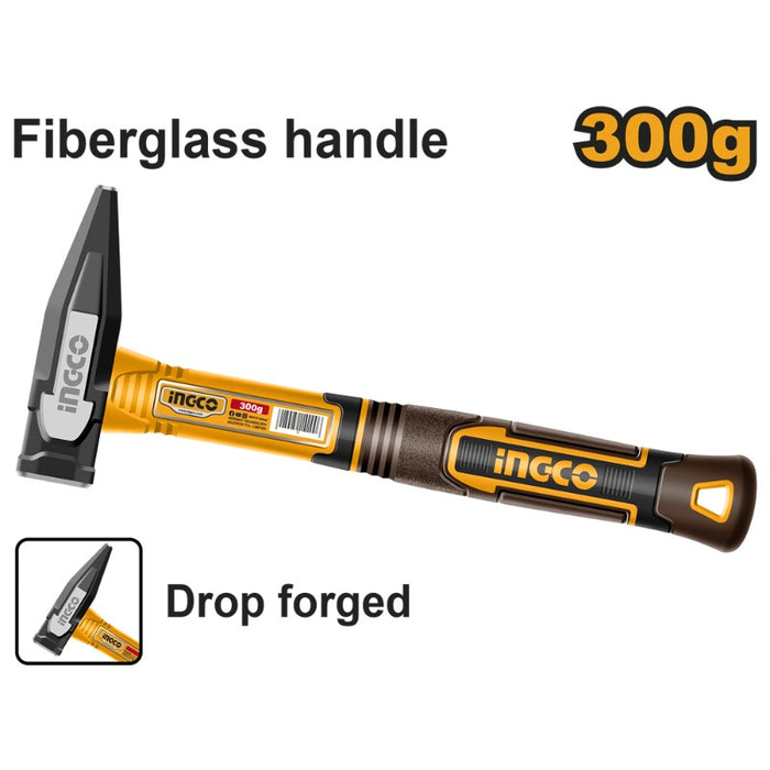 MARTILLO HOJALATERO INGCO M/FIBRA VIDRIO 300G # HMH82300