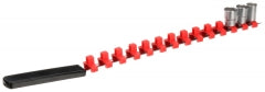 RIEL METALICO TACTIX # 365183 3/8DR C/14 CLIPS PARA DADOS(OF)