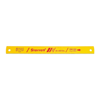 HOJA STARRETT MAQ.BIMETAL #BS1214-5 - 12X1.1/8X0,50 14 DTES. (OF)