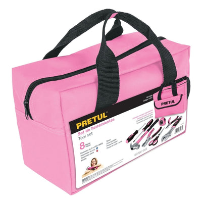SET HERRAMIENTAS DAMA PRETUL (TRUPER) JGO. 8 PIEZAS   # SET-MA8  (21251)