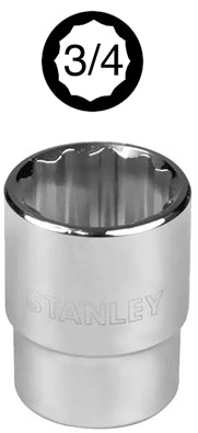 LLAVE DADO STANLEY 3/4 DR 1.1/16  #89-666 (OF)